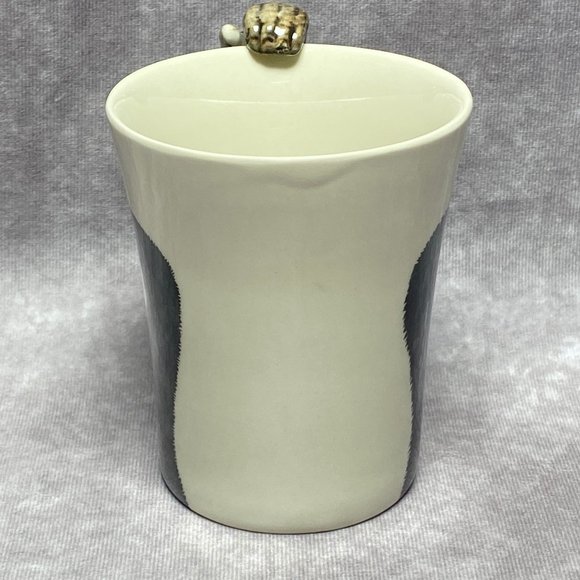 Hand Painted Chimpanzee Coffee Mug 3D Monkey Arm Handle Pier 1 One Imports - Picture 3 of 9